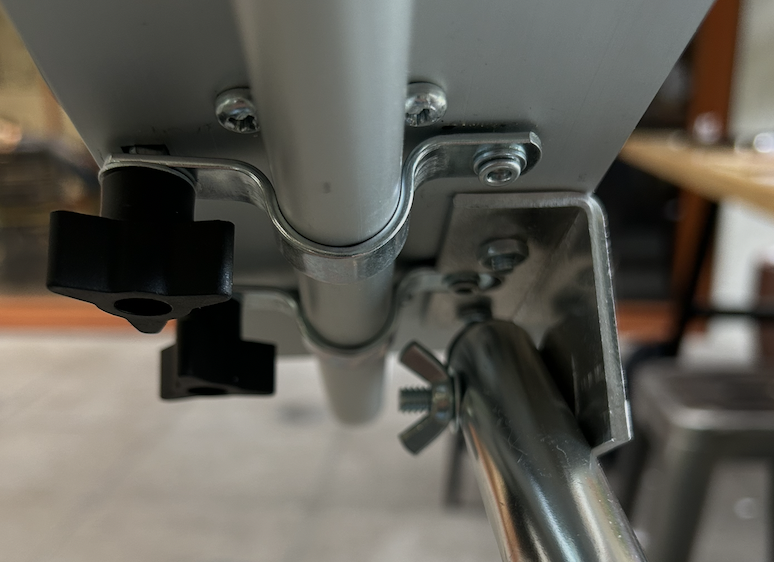 Photo of machined bracket