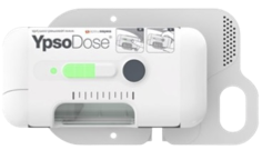 Photo of live usage of the 3-lead ECG system